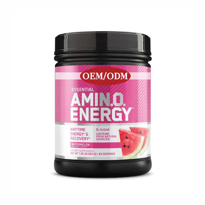 OEM Amino Energy Pre Exercise Green Tea Containing Branched Chain Amino Acids Amino Acid Ketone Extract Energy Protien Powder