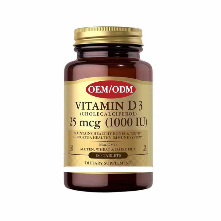 OEM Calcium+Vitamin D Softgels For height growth Bulk Packing Free Sample Factory Price